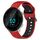 Per Garmin Forerunner 55 Cinturino in silicone bicolore traspirante da 20 mm (rosso + nero) Per Garmin Forerunner 55 Cinturino in silicone bicolore traspirante da 20 mm (rosso + nero)