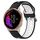Per Garmin Venu Cinturino in silicone bicolore traspirante da 20 mm (nero + bianco) Per Garmin Venu Cinturino in silicone bicolore traspirante da 20 mm (nero + bianco)