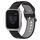 Per Garmin Venu SQ Cinturino in silicone bicolore traspirante da 20 mm (nero + grigio) Per Garmin Venu SQ Cinturino in silicone bicolore traspirante da 20 mm (nero + grigio)