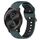Per Garmin VivoMove Style Cinturino in silicone bicolore traspirante da 20 mm (verde oliva + nero) Per Garmin VivoMove Style Cinturino in silicone bicolore traspirante da 20 mm (verde oliva + nero)