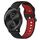 Per Garmin VivoMove Style Cinturino in silicone bicolore traspirante da 20 mm (nero + rosso) Per Garmin VivoMove Style Cinturino in silicone bicolore traspirante da 20 mm (nero + rosso)