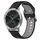 Per Garmin VivoMove Luxe Cinturino in silicone bicolore traspirante da 20 mm (nero + grigio) Per Garmin VivoMove Luxe Cinturino in silicone bicolore traspirante da 20 mm (nero + grigio)
