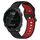 Per Garmin Forerunner 245 Cinturino in silicone bicolore traspirante da 20 mm (nero + rosso) Per Garmin Forerunner 245 Cinturino in silicone bicolore traspirante da 20 mm (nero + rosso)