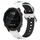 Per Garmin Forerunner 245 Music Cinturino in silicone bicolore traspirante da 20 mm (bianco + nero) Per Garmin Forerunner 245 Music Cinturino in silicone bicolore traspirante da 20 mm (bianco + nero)