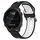 Per Garmin Forerunner 245 Music Cinturino in silicone bicolore traspirante da 20 mm (nero + bianco) Per Garmin Forerunner 245 Music Cinturino in silicone bicolore traspirante da 20 mm (nero + bianco)