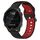 Per Garmin Forerunner 245 Music Cinturino in silicone bicolore traspirante da 20 mm (nero + rosso) Per Garmin Forerunner 245 Music Cinturino in silicone bicolore traspirante da 20 mm (nero + rosso)