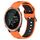 Per Garmin Forerunner 645 Cinturino in silicone bicolore traspirante da 20 mm (arancione + nero) Per Garmin Forerunner 645 Cinturino in silicone bicolore traspirante da 20 mm (arancione + nero)