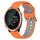 Per Garmin Forerunner 645 Music Cinturino in silicone bicolore traspirante da 20 mm (arancione + grigio) Per Garmin Forerunner 645 Music Cinturino in silicone bicolore traspirante da 20 mm (arancione + grigio)