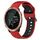 Per Garmin Forerunner 645 Music Cinturino in silicone bicolore traspirante da 20 mm (rosso + nero) Per Garmin Forerunner 645 Music Cinturino in silicone bicolore traspirante da 20 mm (rosso + nero)