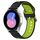 Per Huawei Watch GT3 42mm 20mm Cinturino in silicone bicolore traspirante (nero + verde lime) Per Huawei Watch GT3 42mm 20mm Cinturino in silicone bicolore traspirante (nero + verde lime)