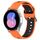 Per Huawei Watch GT2 42mm 20mm Cinturino in silicone bicolore traspirante (arancione + nero) Per Huawei Watch GT2 42mm 20mm Cinturino in silicone bicolore traspirante (arancione + nero)