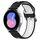Per Honor Magic Watch2 42mm 20mm Cinturino in silicone bicolore traspirante (nero + bianco) Per Honor Magic Watch2 42mm 20mm Cinturino in silicone bicolore traspirante (nero + bianco)