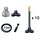 Kit da 10 m Ugelli di nebulizzazione in ottone Piegare arbitrariamente atomizzato Spruzzatore Irrigazione del giardino