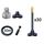 Kit da 30 m Ugelli di nebulizzazione in ottone Piegare arbitrariamente atomizzato Spruzzatore Irrigazione del giardino