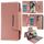 Per Samsung Galaxy S25 Ultra 5G Custodia multifunzionale in pelle con portafoglio per 7 carte (oro rosa) Per Samsung Galaxy S25 Ultra 5G Custodia multifunzionale in pelle con portafoglio per 7 carte (oro rosa)