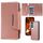 Per Samsung Galaxy S25+ 5G Custodia multifunzionale in pelle con portafoglio per 7 carte (oro rosa) Per Samsung Galaxy S25+ 5G Custodia multifunzionale in pelle con portafoglio per 7 carte (oro rosa)