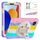 Per Xiaomi Redmi Pad SE 8.7 Custodia per tablet ibrida in silicone con supporto girevole per PC con tracolla (rosa colorato) Per Xiaomi Redmi Pad SE 8.7 Custodia per tablet ibrida in silicone con supporto girevole per PC con tracolla (rosa colorato)