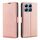 Per Xiaomi 14T Pro 5G Custodia per telefono in pelle con fibbia laterale ultra sottile e flip orizzontale (oro rosa) Per Xiaomi 14T Pro 5G Custodia per telefono in pelle con fibbia laterale ultra sottile e flip orizzontale (oro rosa)