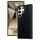 Per Samsung Galaxy S25 Ultra 5G Custodia per telefono con retro in pelle di mucca (nera) Per Samsung Galaxy S25 Ultra 5G Custodia per telefono con retro in pelle di mucca (nera)