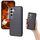 Per Samsung Galaxy S25+ 5G Custodia per telefono con retro in pelle di mucca (grigio) Per Samsung Galaxy S25+ 5G Custodia per telefono con retro in pelle di mucca (grigio)