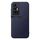 Per vivo X70 Pro+ Custodia per telefono antiurto magnetica in pelle Litchi con copertura completa (blu navy)