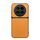 Per vivo X100 Ultra Litchi Leather Magnetic Full Coverage Antiurto Custodia per telefono (giallo)