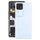 Per vivo V30 5G Cover posteriore batteria originale con copriobiettivo fotocamera (bianco)