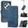Per OPPO Find X8 Custodia per telefono in pelle con chiusura a scatto Cubic Skin Feel (blu) Per OPPO Find X8 Custodia per telefono in pelle con chiusura a scatto Cubic Skin Feel (blu)