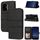 Custodia in pelle con effetto pelle a strisce in rilievo per Honor 300 (nera) Custodia in pelle con effetto pelle a strisce in rilievo per Honor 300 (nera)