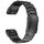 Per Garmin 26mm Five-beads Titanium Alloy Push Buckle Metal Quick Release Watch Band (Nero) Per Garmin 26mm Five-beads Titanium Alloy Push Buckle Metal Quick Release Watch Band (Nero)