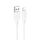 Borofone BX115 Lotto Cavo di ricarica USB 2.4A a 8 pin, lunghezza: 1 m (bianco) Borofone BX115 Lotto Cavo di ricarica USB 2.4A a 8 pin, lunghezza: 1 m (bianco)