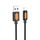 Borofone BX114 Structure Cavo dati di ricarica USB 2.4A a 8 pin, lunghezza: 1 m (nero) Borofone BX114 Structure Cavo dati di ricarica USB 2.4A a 8 pin, lunghezza: 1 m (nero)