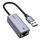 Adattatore Ethernet USB-A a RJ45 hoco UA37 1000 Mbps, lunghezza: 1,2 m (grigio) Adattatore Ethernet USB-A a RJ45 hoco UA37 1000 Mbps, lunghezza: 1,2 m (grigio)