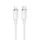 Borofone BU56 Succeed PD27W Cavo dati di ricarica rapida da tipo C a 8 pin, lunghezza: 1,2 m (bianco)