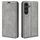 Per Samsung Galaxy S25 5G Retro-skin Custodia in pelle con ventosa magnetica (grigio) Per Samsung Galaxy S25 5G Retro-skin Custodia in pelle con ventosa magnetica (grigio)