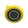 Car Bowl-shaped antiscivolo termoisolante doppio anello Water Coaster, colore: giallo