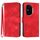 Per Honor 300 Pro / Honor 300 Ultra Line Pattern Custodia in pelle con motivo a pelle (rosso) Per Honor 300 Pro / Honor 300 Ultra Line Pattern Custodia in pelle con motivo a pelle (rosso)