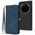 Custodia in pelle per telefono con cinturino a doppia piega e fibbia laterale per Honor Magic7 (Royal) Custodia in pelle per telefono con cinturino a doppia piega e fibbia laterale per Honor Magic7 (Royal)
