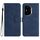 Per Honor 300 Pro / Honor 300 Ultra Custodia in pelle con motivo a cuore (blu reale)