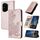 Per Honor 300 Pro / Honor 300 Ultra Datura Flower Custodia in pelle con stampa flip (oro rosa) Per Honor 300 Pro / Honor 300 Ultra Datura Flower Custodia in pelle con stampa flip (oro rosa)