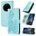Custodia per telefono in pelle con motivo a fiori di Datura per Honor Magic7 Pro (azzurro chiaro) Custodia per telefono in pelle con motivo a fiori di Datura per Honor Magic7 Pro (azzurro chiaro)