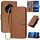 Per Honor Magic7 Pro YX0070 Custodia in pelle con fibbia in fibra di carbonio e cordino (caffè) Per Honor Magic7 Pro YX0070 Custodia in pelle con fibbia in fibra di carbonio e cordino (caffè)
