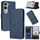 Per vivo Y300 / V40 Lite 4G / 5G IDN Custodia in pelle con fibbia a motivo triangolare (blu reale) Per vivo Y300 / V40 Lite 4G / 5G IDN Custodia in pelle con fibbia a motivo triangolare (blu reale)