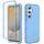 Per Samsung Galaxy S24 FE 5G Custodia antiurto trasparente sfumata in PC + TPU per telefono (blu) Per Samsung Galaxy S24 FE 5G Custodia antiurto trasparente sfumata in PC + TPU per telefono (blu)