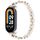 Per Xiaomi Smart Band 9/8 Braccialetto con diamanti a quattro petali in metallo (Starlight) Per Xiaomi Smart Band 9/8 Braccialetto con diamanti a quattro petali in metallo (Starlight)