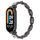Per Xiaomi Smart Band 9/8 Braccialetto con diamanti a spiga di grano in metallo (nero) Per Xiaomi Smart Band 9/8 Braccialetto con diamanti a spiga di grano in metallo (nero)