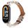 Per Xiaomi Smart Band 9/8 Cinturino in pelle con diamanti in metallo (grigio chiaro) Per Xiaomi Smart Band 9/8 Cinturino in pelle con diamanti in metallo (grigio chiaro)