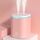 SD03 2L Umidificatore da tavolo a doppia porta con grande capacità e aromaterapia con luce notturna (rosa) SD03 2L Umidificatore da tavolo a doppia porta con grande capacità e aromaterapia con luce notturna (rosa)