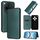 Per OPPO Find X8 Custodia per telefono in pelle con texture in fibra di carbonio (verde) Per OPPO Find X8 Custodia per telefono in pelle con texture in fibra di carbonio (verde)