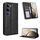 Per vivo V40 Lite 4G / 5G IDN Custodia per telefono in pelle con fibbia magnetica e texture retrò (nero) Per vivo V40 Lite 4G / 5G IDN Custodia per telefono in pelle con fibbia magnetica e texture retrò (nero)